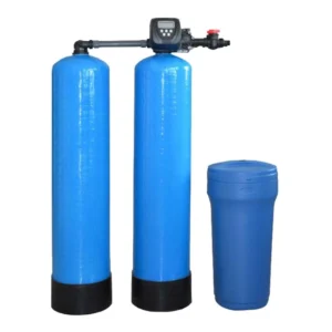 STATIE DEDURIZARE aquaPUR SOFT 37 TWIN VANA CLACK Q 1,8mc/h CU BYPASS